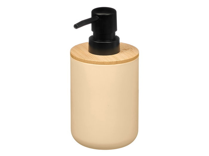 Berilo Dosificateur Plastique Bambou Beige 9 x 16 x 7 cm (Set de 24)