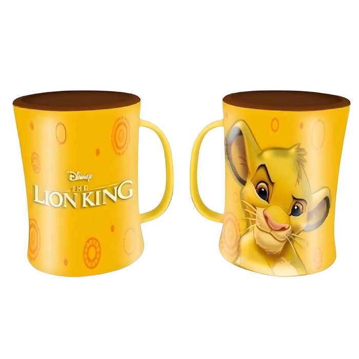 PYRAMID - Tasse en céramique à relief Simba Le Roi Lion Disney - Capacité 400 ml - Dimensions 11,5 x 9 x 9 cm PYRAMID - Tasse en céramique à relief Simba Le Roi Lion Disney - Capacité 400 ml - Dimensions 11,5 x 9 x 9 cm