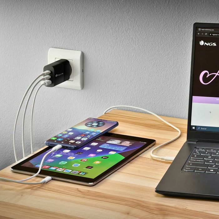 Chargeur mural NGS BUD65W 65 W