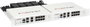 Rackmount IT RM-FR-T20 - Support de rack 1U pour firewalls Fortinet, connections frontales, alimentation sécurisée - 44 x 482 x 217 mm