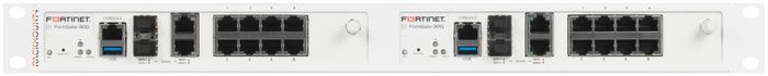 Rackmount IT RM-FR-T20 - Support de rack 1U pour firewalls Fortinet, connections frontales, alimentation sécurisée - 44 x 482 x 217 mm