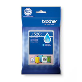 Brother LC-528C/LC528C Cartouche d'encre Cyan haute capacité XL pour imprimante