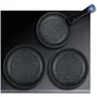 Arthur Martin Set de 3 poêles en acier inoxydable, Ø 20-24-26 cm