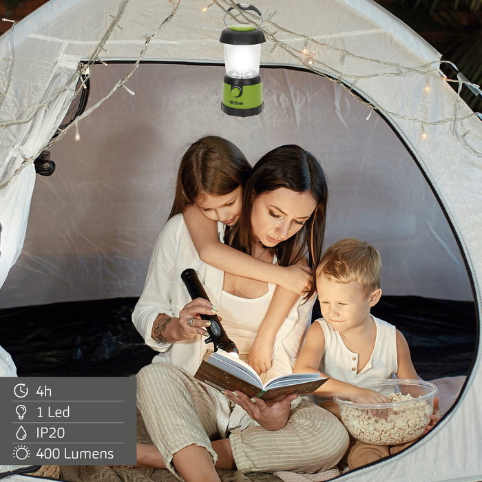 Lampe Torche Aktive Métal Plastique Camping (6 Unités)