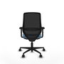 PIQUERAS Y CRESPO Chaise Mardos Synchrone/Traslack Bleu ciel/Noir