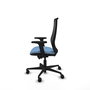 PIQUERAS Y CRESPO Chaise Mardos Synchrone/Traslack Bleu ciel/Noir