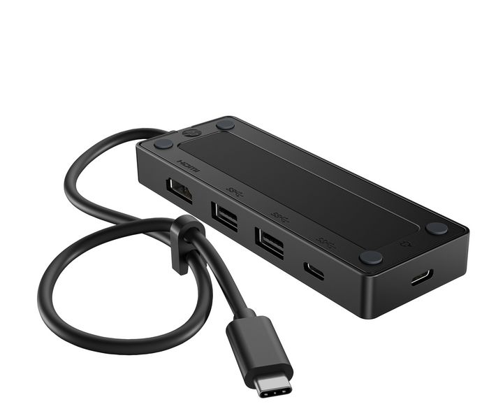 HP Concentrateur USB-C de voyage G3 - Hub avec 2x USB-C, 2x USB-A, HDMI 4K 60Hz - Alimentation pass-through - Compatible PC/Mac HP Concentrateur USB-C de voyage G3 - Hub avec 2x USB-C, 2x USB-A, HDMI 4K 60Hz - Alimentation pass-through - Compatible PC/Mac