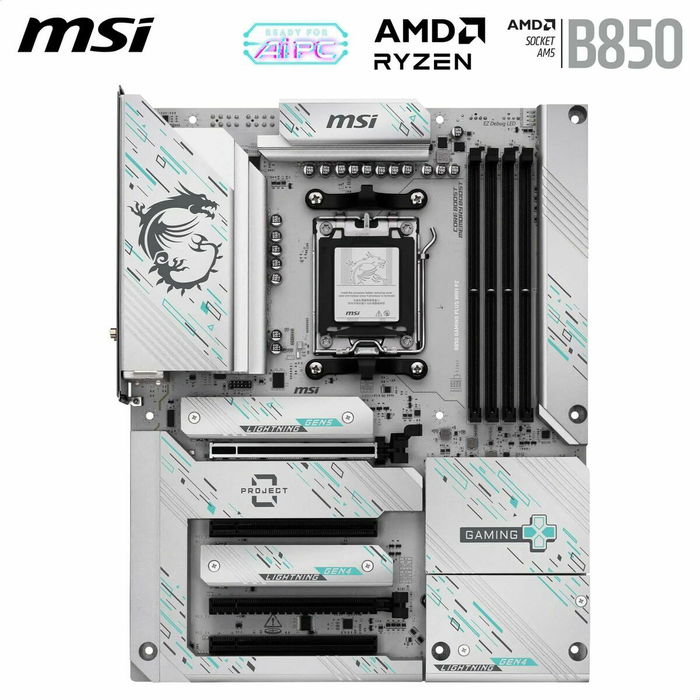 Carte Mère MSI B850 GAMING PLUS WiFi PZ AMD B850 AMD AM5