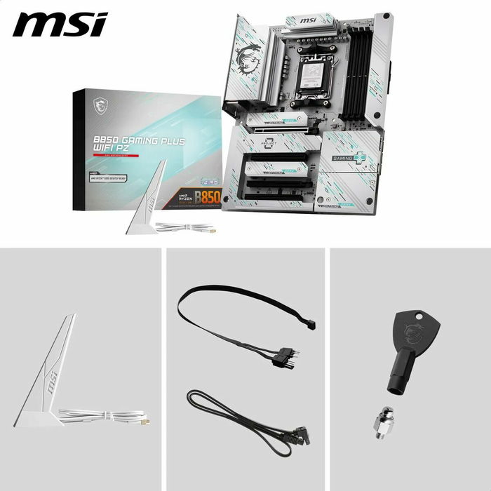 Carte Mère MSI B850 GAMING PLUS WiFi PZ AMD B850 AMD AM5