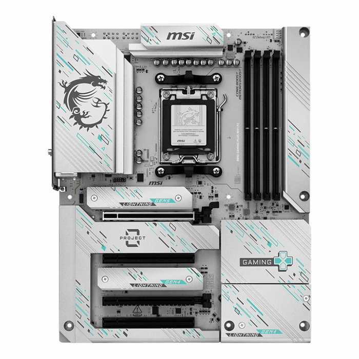 Carte Mère MSI B850 GAMING PLUS WiFi PZ AMD B850 AMD AM5