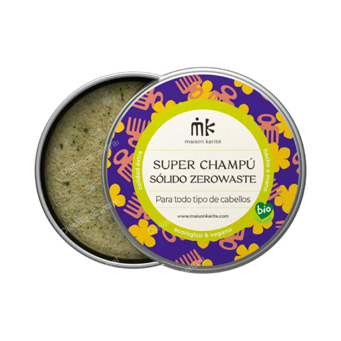 MAISON KARITE Shampooing Solide Après-shampooing Zero Waste Pastille 75g MAISON KARITE Shampooing Solide Après-shampooing Zero Waste Pastille 75g