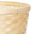 Ibergarden Cache-pot Rond en Bambou Tressé Naturel 31x28 cm (Set de 12)