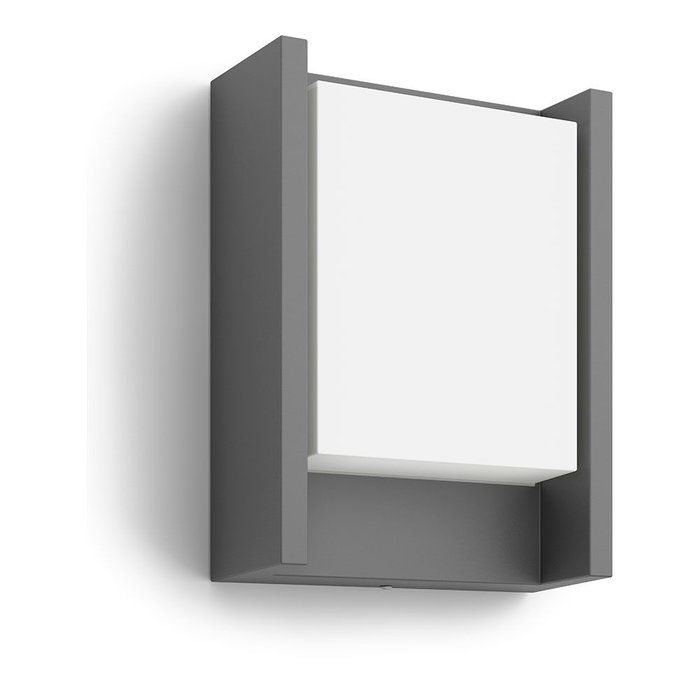 Philips Arbour Applique murale extérieure Anthracite 6W 4000K IP44