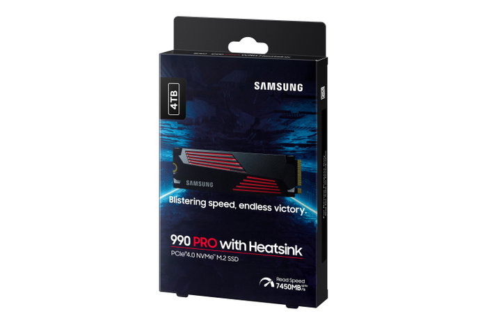 Samsung 990 PRO Heatsink 4 To Samsung 990 PRO Heatsink 4 To