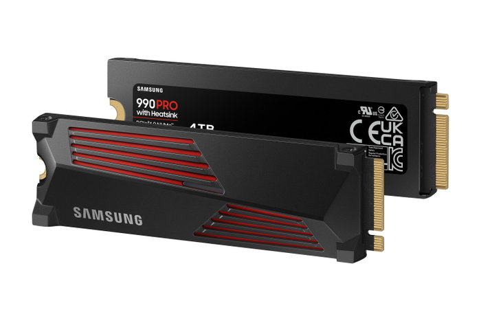 Samsung 990 PRO Heatsink 4 To Samsung 990 PRO Heatsink 4 To