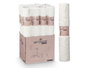 Giftdecor Tapis Soft Crème 60 x 90 cm en Feutre Polyester Blanc (Set de 12)