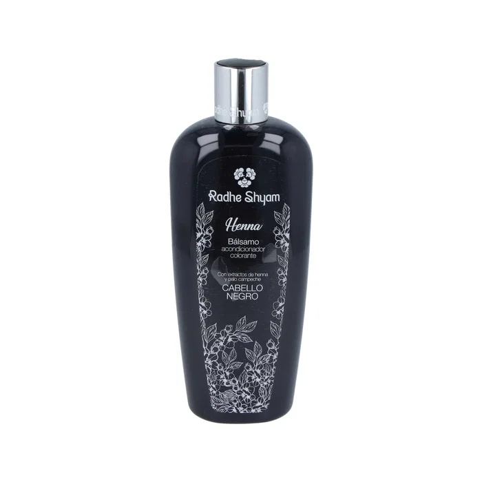 Radhe Shyam Baume Après-Shampoing Henné Couleur Noir 400 ml Radhe Shyam Baume Après-Shampoing Henné Couleur Noir 400 ml