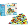 Jeujura Iglooo 100 Pieces - Jeu d'Adresse et de Logique avec Palets et Tapis, Règles Incluses