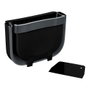 Wenko Cubo de basura plegable pour porte de placard 5 L Noir 25,5x18x18 cm