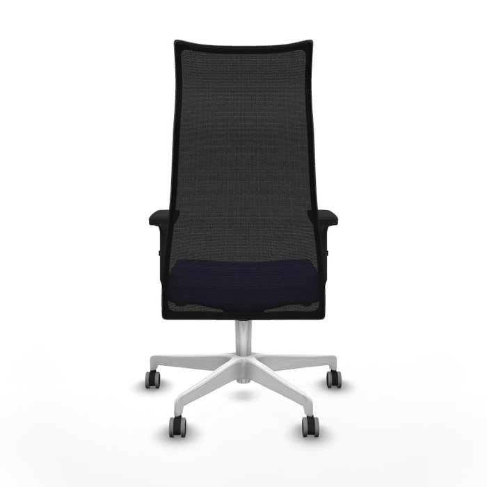 Piqueras y Crespo Chaise de Bureau Albacete Lila et Noir