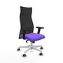 Piqueras y Crespo Chaise de Bureau Albacete Lila et Noir
