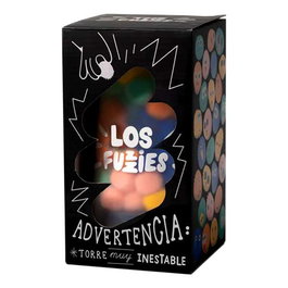 Asmodee Juego los fuzzies - Jeu de société "Cuidado torre muy inestable", version espagnole, dès 6 ans