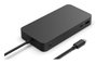 Microsoft Surface Thunderbolt 4 Dock pour Entreprise - Station d'accueil Thunderbolt 4, connectivité pour 2 moniteurs 4K, hub pour webcam et téléphone