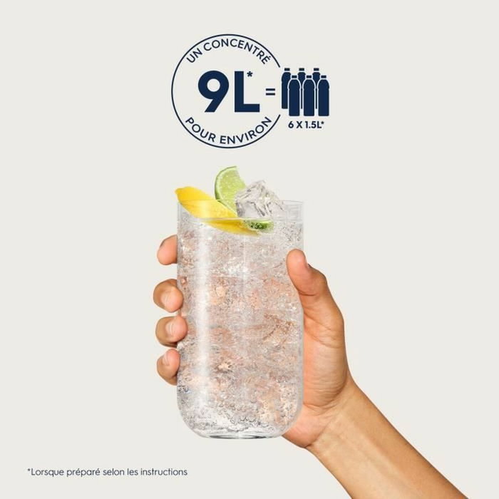 Sodastream Lot de 6 concentrés Tonic 440 ml Sodastream Lot de 6 concentrés Tonic 440 ml