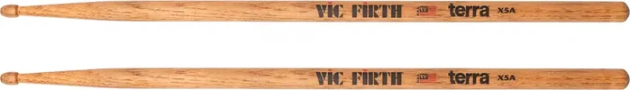 VICFIRTH American Classic Terra X5A - Baquetas en bois de noyer américain