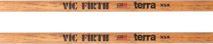 VICFIRTH American Classic Terra X5A - Baquetas en bois de noyer américain