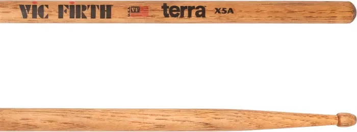 VICFIRTH American Classic Terra X5A - Baquetas en bois de noyer américain
