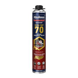 Quilosa Mousse PU Ultrafast 70L 750ml, Sèche en 10min, Rendement 70L