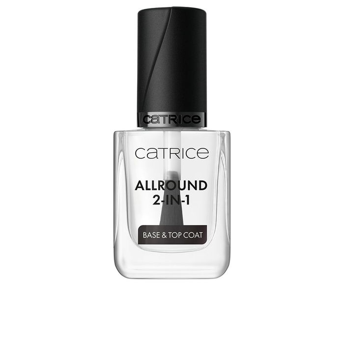 Catrice ALLROUND Base et Top Coat 2-en-1 Vernis à Ongles - 10,50 ml Catrice ALLROUND Base et Top Coat 2-en-1 Vernis à Ongles - 10,50 ml