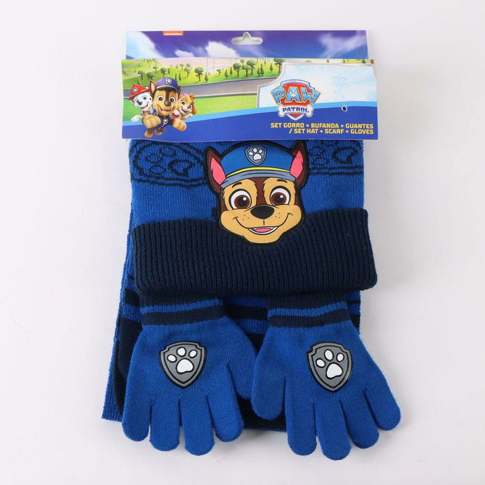 Bonnet et gants The Paw Patrol Bleu