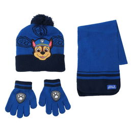 Bonnet et gants The Paw Patrol Bleu