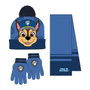 Cerdá Ensemble 3 pièces écharpe Paw Patrol - 20 x 2 x 52 cm - Set enfant - A partir de 3 ans - Bleu