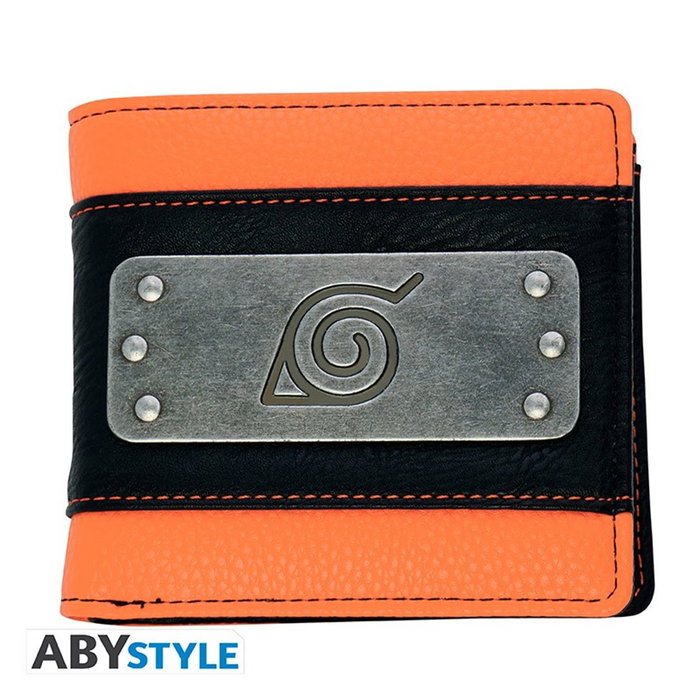 Abystyle Portefeuille Premium Naruto Shippuden - Billetera Ninja avec Fermeture Métallique Abystyle Portefeuille Premium Naruto Shippuden - Billetera Ninja avec Fermeture Métallique