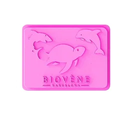 Biovene Étui de voyage Bamboo In-Shower, Sunset Pink