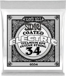 ERNIE BALL Slinky RPS Coated Titanium 034 (Set de 6)