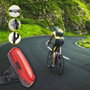 GSC Evolution Lumière arrière de vélo LED USB rechargeable
