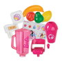 CEFA Barbie Maletín Smoothie Zumos y Batidos - Plus de 20 accessoires - Jeu éducatif multilingue dès 3 ans
