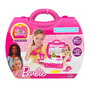 CEFA Barbie Maletín Smoothie Zumos y Batidos - Plus de 20 accessoires - Jeu éducatif multilingue dès 3 ans