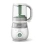 Philips Avent - Robot Cuiseur-Mixeur 4 en 1 pour Bébé - Cuit à la Vapeur, Mixe, Réchauffe, Décongèle - Appli Recettes - 400W - Design Compact