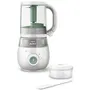 Philips Avent - Robot Cuiseur-Mixeur 4 en 1 pour Bébé - Cuit à la Vapeur, Mixe, Réchauffe, Décongèle - Appli Recettes - 400W - Design Compact