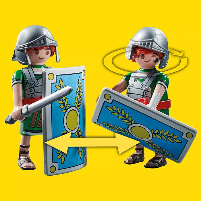 Playmobil Astérix : Numerobis et la bataille du Palais, Siège des Romains, 56 pièces