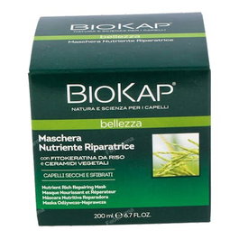 Biokap Masque Nourrissant Réparateur 200ml - Traitement Intensif Cheveux Secs et Abîmés