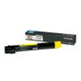 Lexmark X950X2YG Cartouche de toner jaune haute capacité