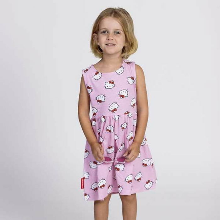 Robe Hello Kitty Rose Fille