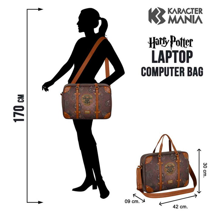 KARACTERMANIA Maletin pour ordinateur portable Harry Potter Pride - Taille 30x42x9cm KARACTERMANIA Maletin pour ordinateur portable Harry Potter Pride - Taille 30x42x9cm