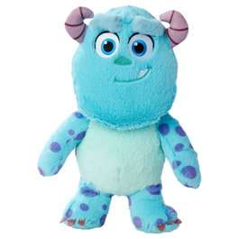 SIMBA Peluche Sulley Monstruos S.A. Flufflets Disney Pixar 25 cm - Jouet en peluche pour enfant et collectionneur